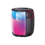 اسپیکر بی سیم شارژی 10 وات Yesido مدل YSW20 ، دارای درگاه رم و فلش، نورپردازی RGB - رنگ مشکی (گارانتی 18 ماه تعویض نیکان همراه) - تصویر 5