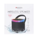 اسپیکر بی سیم شارژی 8 وات Yesido مدل YSW25 ، دارای درگاه AUX، نورپردازی RGB - رنگ مشکی (گارانتی 18 ماه تعویض نیکان همراه) - تصویر 9