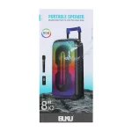 اسپیکر بی سیم BUKU مدل BS-082 - مشکی - MMS (گارانتی YA) - تصویر 11