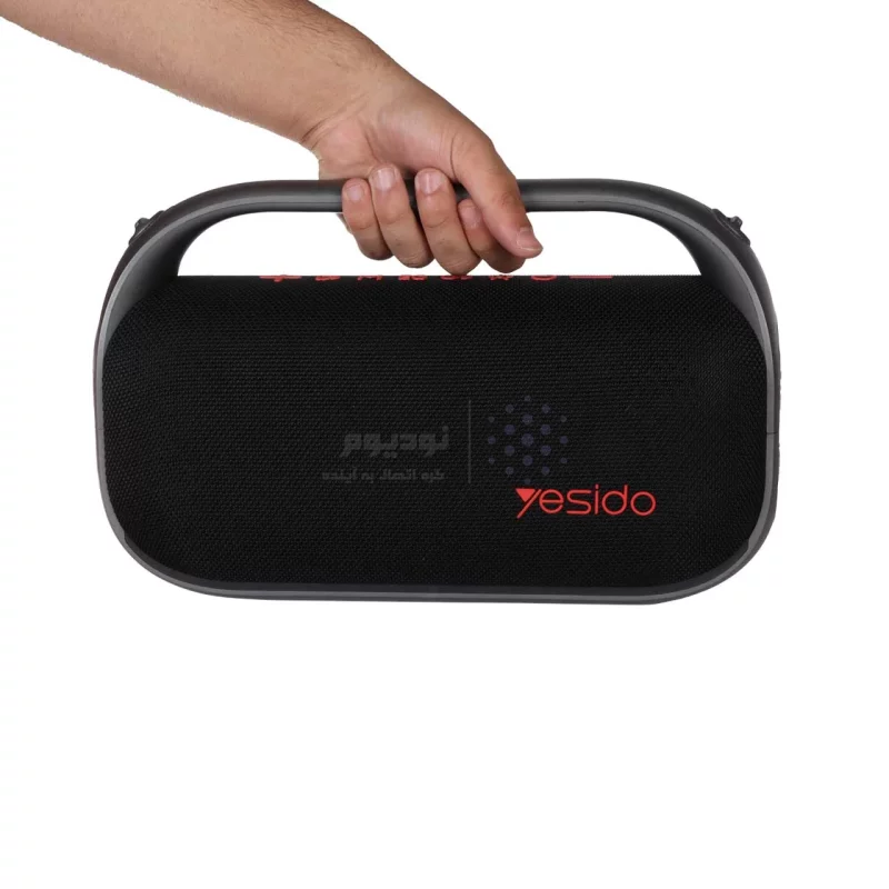 اسپیکر بلوتوثی شارژی 80 وات Yesido مدل YSW31 با نورپردازی RGB - مشکی (گارانتی 18 ماه تعویض نیکان همراه) - تصویر 8