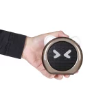 اسپیکر بلوتوثی شارژی همراه با دو میکروفون Yesido مدل YSW36 RGB Karaoke - مشکی (گارانتی 18 ماه تعویض نیکان همراه) - تصویر 7