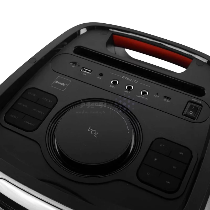 اسپیکر 70W بی سیم Brodu مدل BTS-2173 - مشکی - تصویر 5