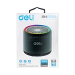 اسپیکر بی سیم Deli مدل SL2 - طلایی - تصویر 7