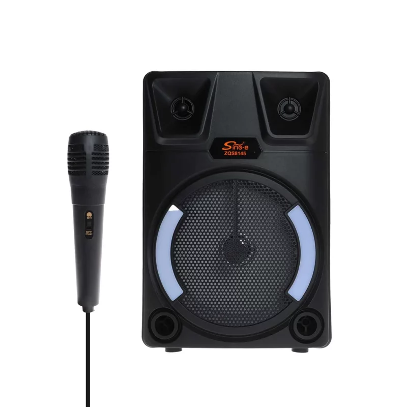 اسپیکر16W بی سیم Sing-e مدل ZQS8145 - مشکی - تصویر 2