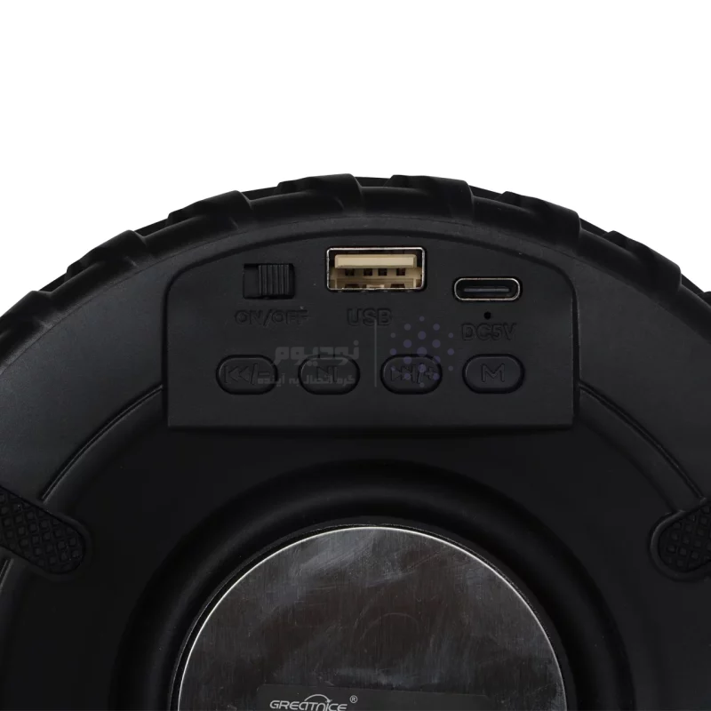 اسپیکر5W بی سیم GreatNice مدل GTS-1492A - مشکی - تصویر 4