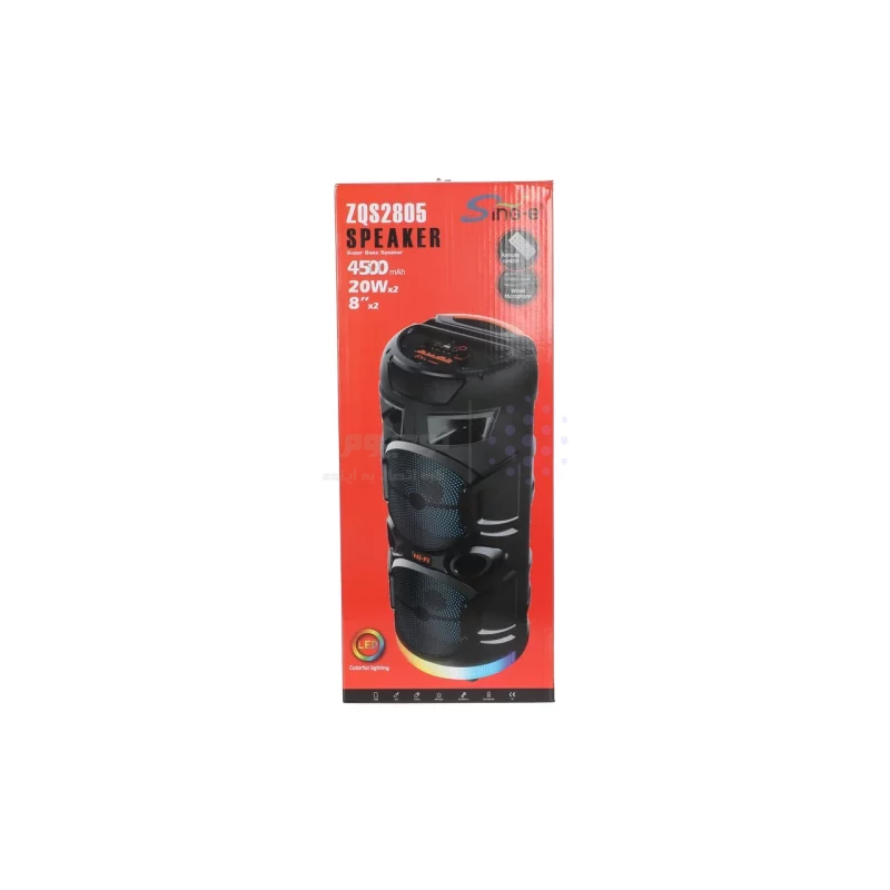 اسپیکر 40W بی سیم Sing-e مدل ZQS2805 - مشکی - تصویر 7