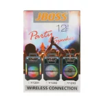 اسپیکر بی سیم JBOSS مدل Y1203 - مشکی - MMS (گارانتی شش ماهه YA) - تصویر 9