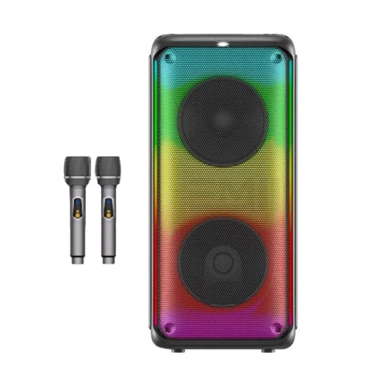 اسپیکر 80W بی سیم Brodu مدل BTS-1908 - مشکی - تصویر 2