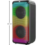 اسپیکر 80W بی سیم Brodu مدل BTS-1908 - مشکی - تصویر 5