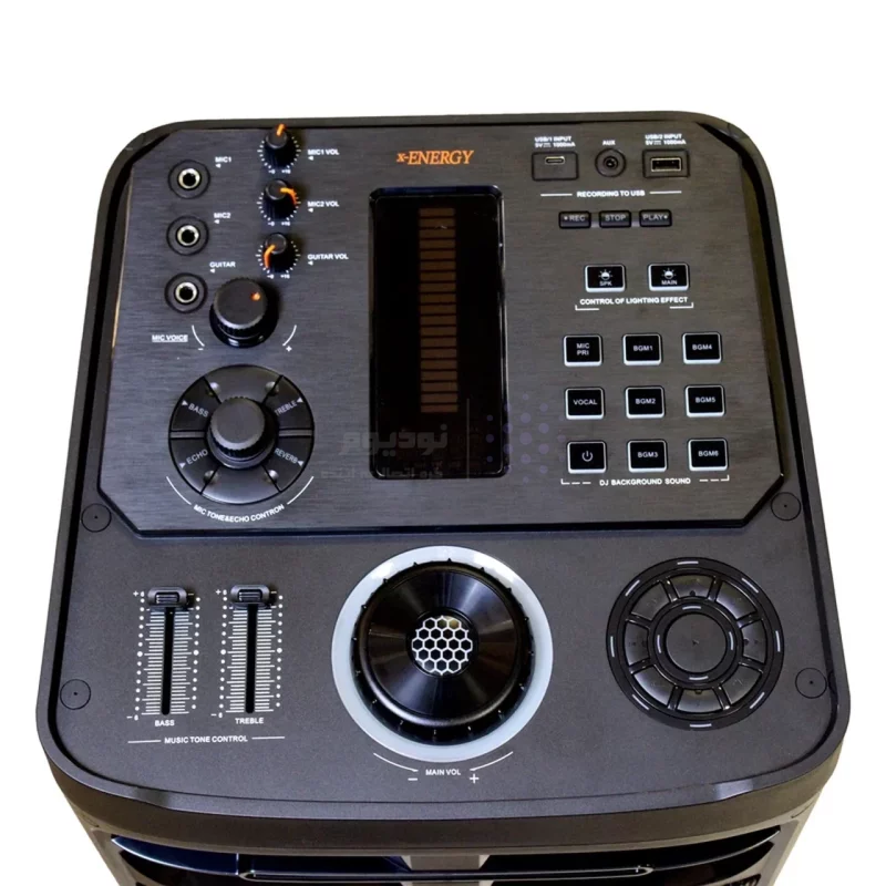 اسپیکر بی سیم X-Energy مدل Titan Party Box - مشکی (گارانتی IPM) - تصویر 6
