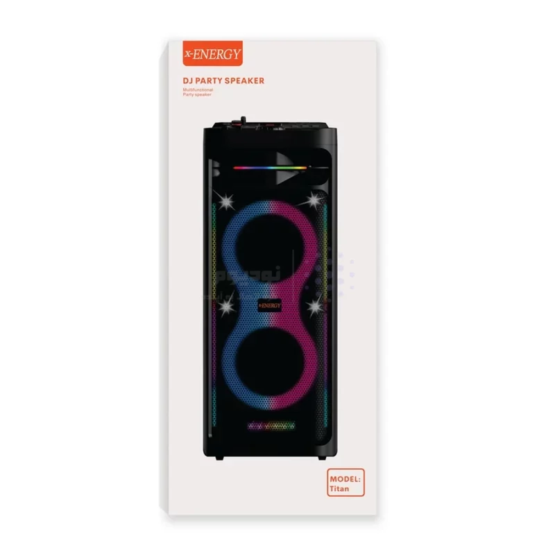 اسپیکر بی سیم X-Energy مدل Titan Party Box - مشکی (گارانتی IPM) - تصویر 8