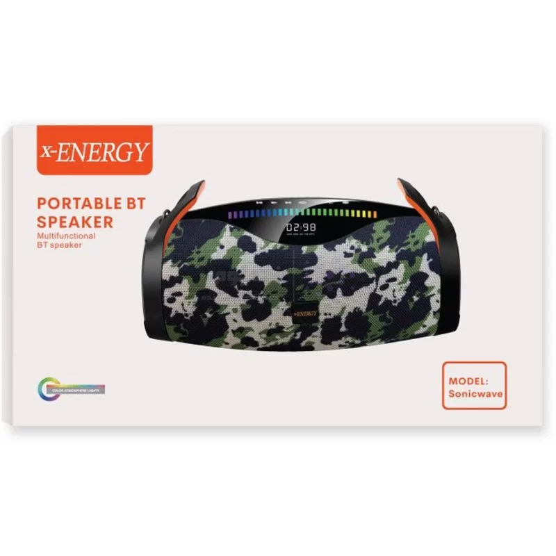 اسپیکر بی سیم X-Energy مدل Sonicwave - مشکی (گارانتی IPM) - تصویر 11