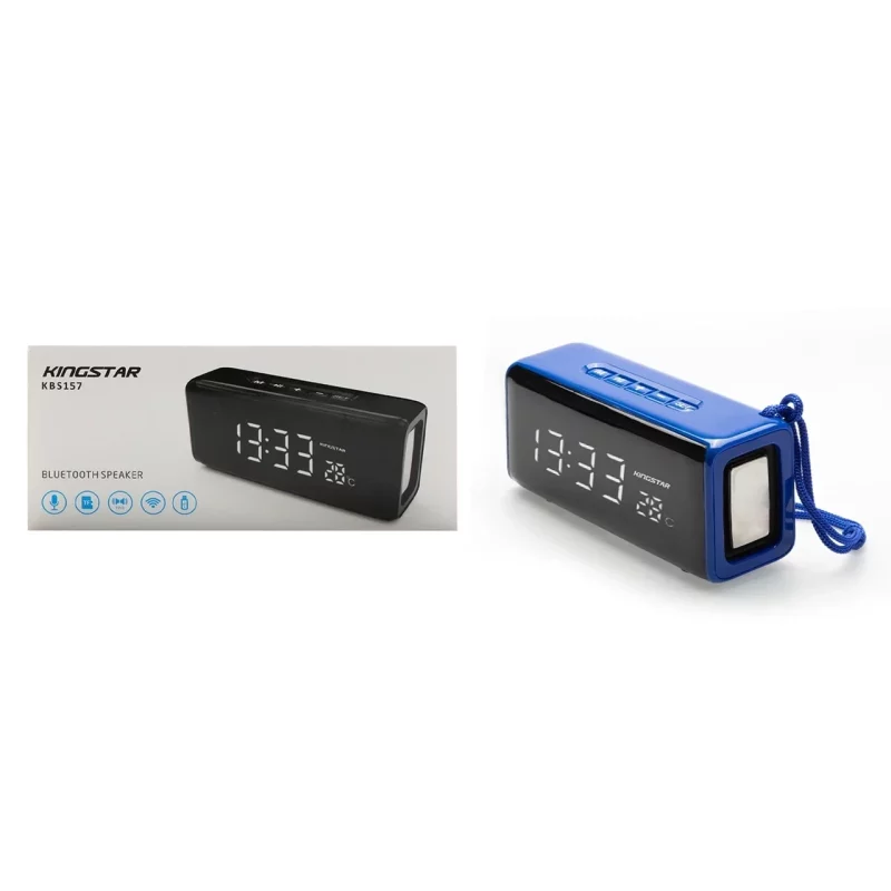 اسپیکر بی سیم KingStar مدل KBS157 - آبی (گارانتی متین) - تصویر 2