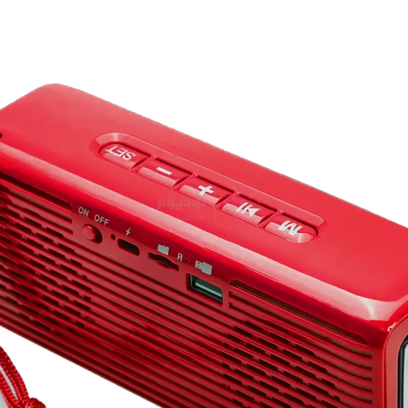 اسپیکر بی سیم KingStar مدل KBS157 - قرمز (گارانتی متین) - تصویر 5