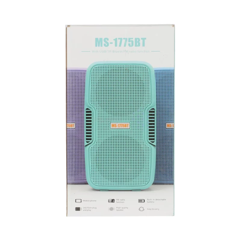 اسپیکر بی سیم مدل MS-1775BT - طوسی - BSA - تصویر 6