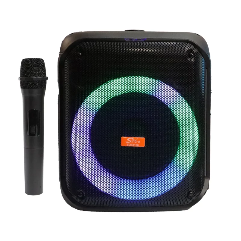 اسپیکر بی سیم Sing-e مدل ZQS8180 - مشکی - تصویر 2