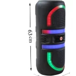 اسپیکر بی سیم مدل MS-2048BT - مشکی - MMS (گارانتی شش ماهه YA) - تصویر 5