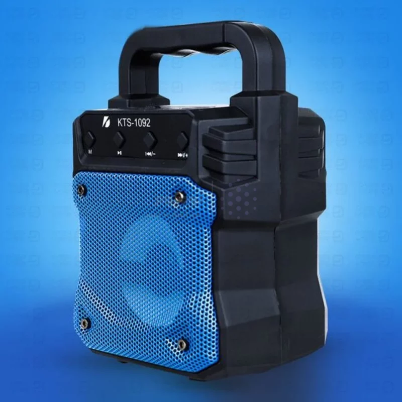 اسپیکر بی سیم BIG SOUND مدل KTS-1092 - آبی - TCO - تصویر 3