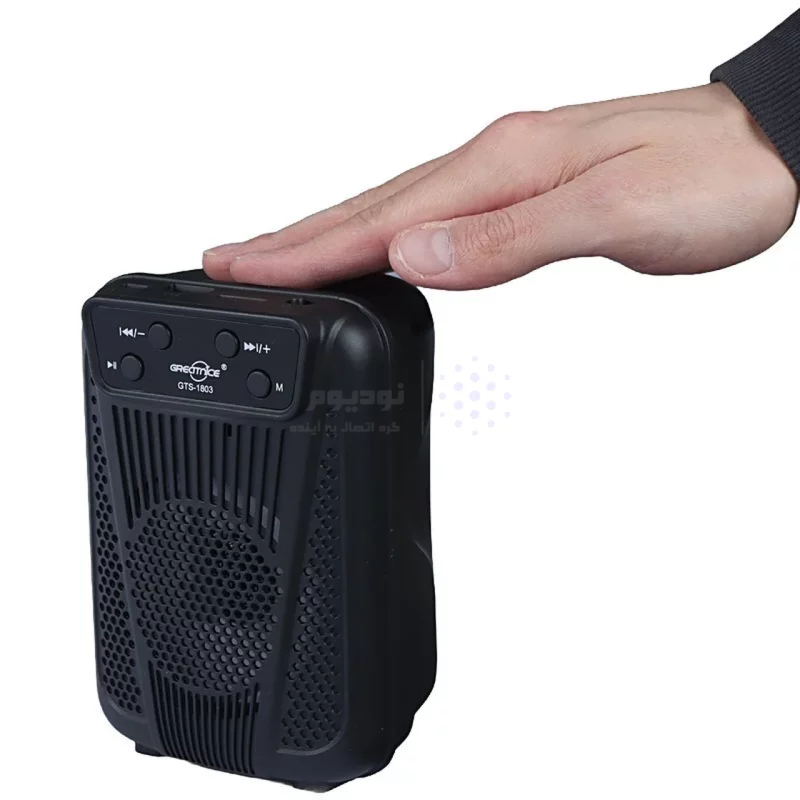 اسپیکر بی سیم Greatnice مدل GTS-1803 - مشکی - TCO - تصویر 7