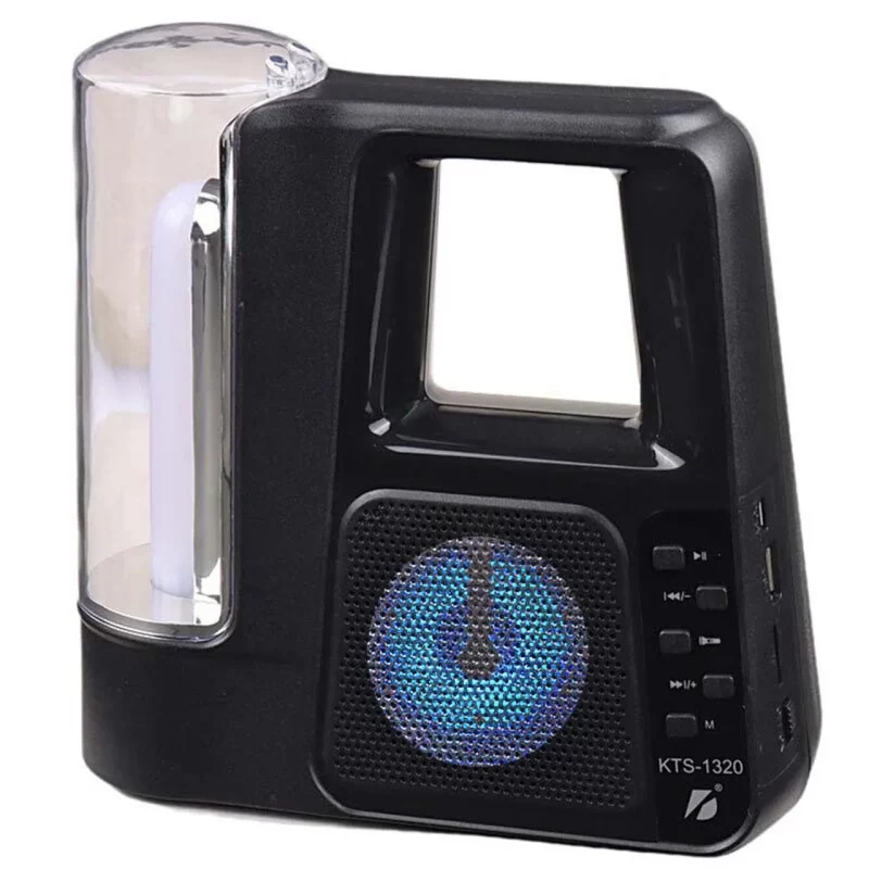اسپیکر بی سیم BIG SOUND مدل KTS-1320 - مشکی - TCO (دارای چراغ قوه) - تصویر 2