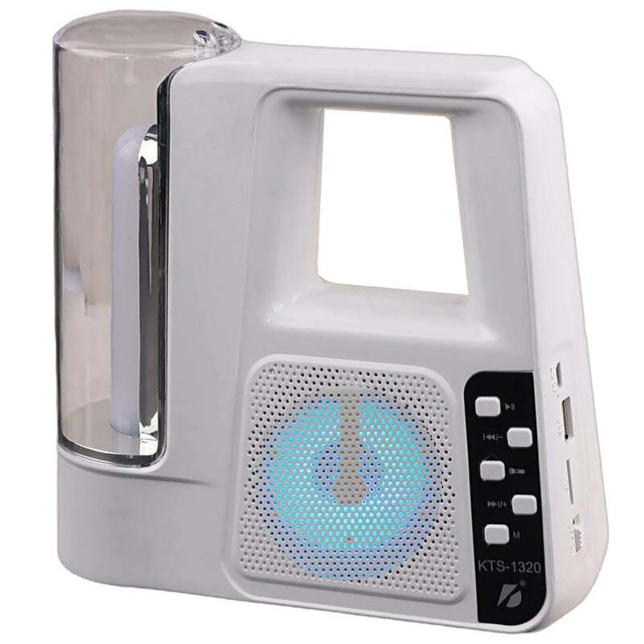 1583-4575962-1 اسپیکر بی سیم BIG SOUND مدل KTS-1320 - سفید - TCO (دارای چراغ قوه) - تصویر 1