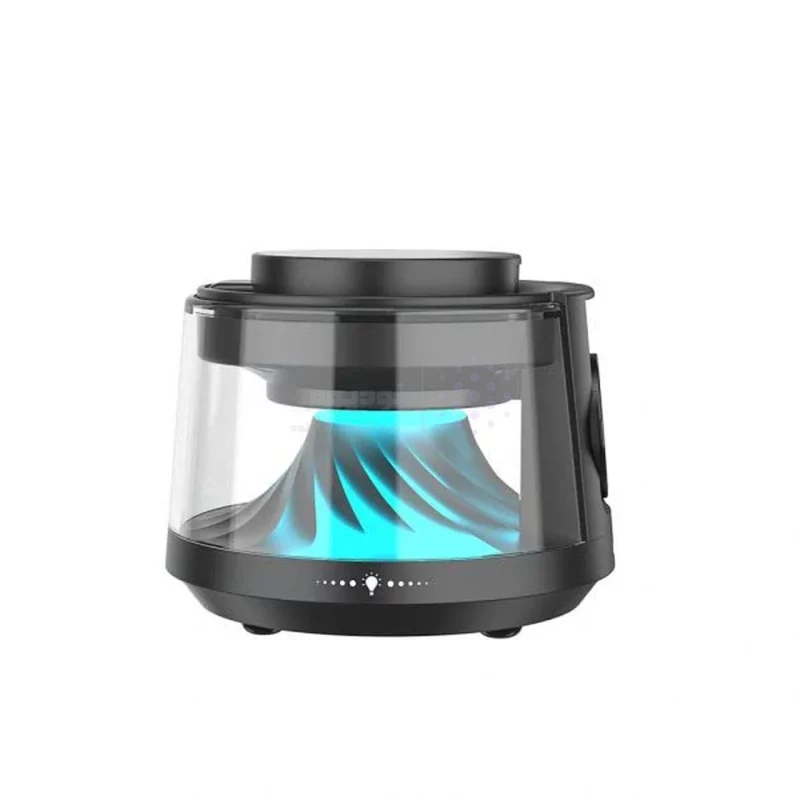 اسپیکر و شارژر وایرلس پنج کاره Wiwu مدل Flow wi-w039 - مشکی (گارانتی شش ماهه شرکتی) - تصویر 4