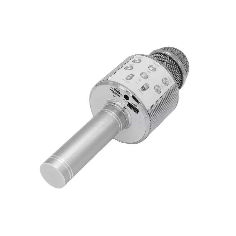 اسپیکر میکروفون First مدل F69 - نقره ای - MMS (گارانتی شش ماهه YA) - تصویر 4