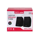 اسپیکر رومیزی (دسکتاپ) دو تکه TSCO مدل TS 2058 - مشکی RGB دار - تصویر 6