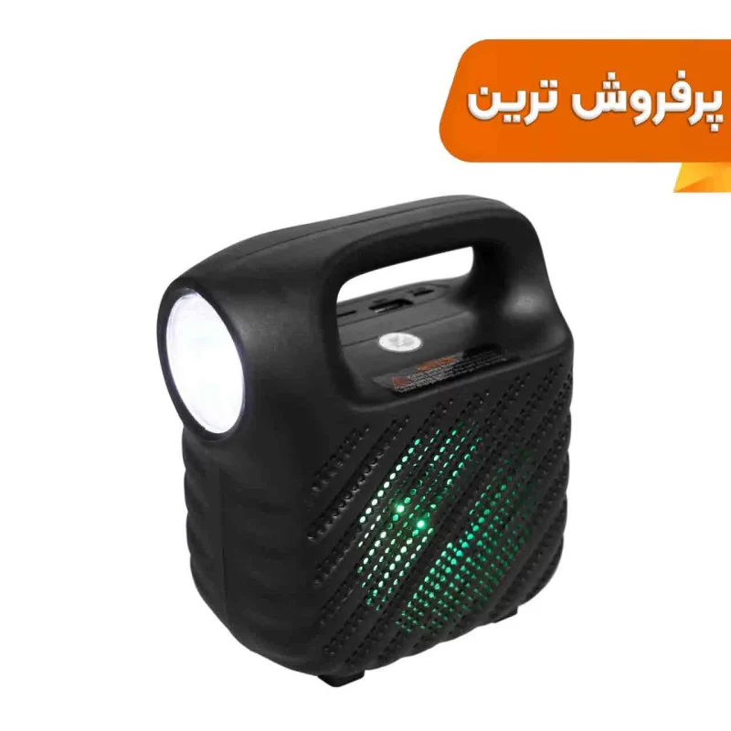 اسپیکر 5W بی سیم EXTRA BASS مدل GTS-1523 - مشکی - تصویر 2