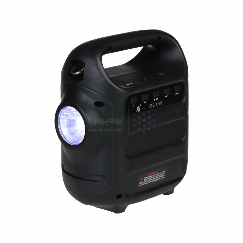 اسپیکر5W بی سیم BIG SOUND مدل KTS-1185 - مشکی - تصویر 3