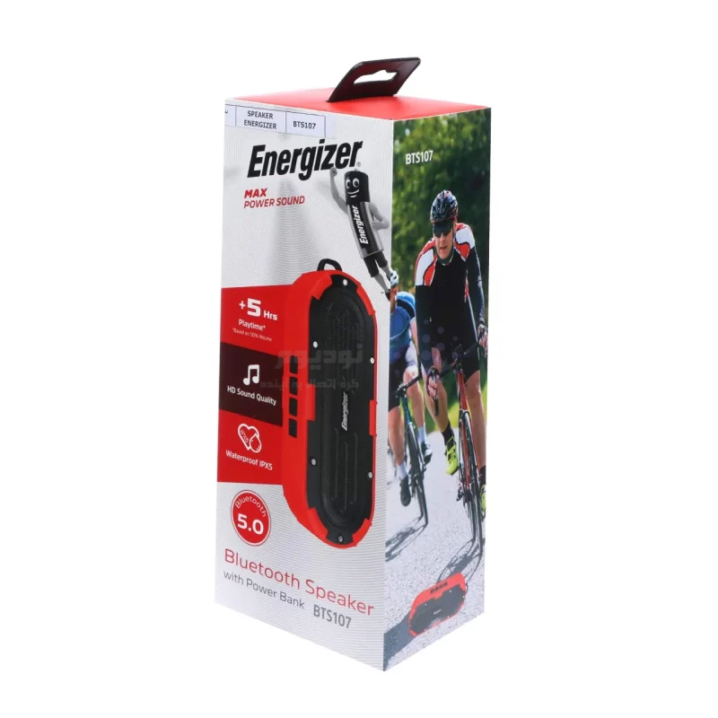 اسپیکر بلوتوثی Energizer مدل BTS107 - مشکی - تصویر 12