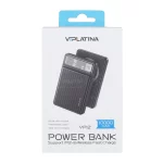 پاوربانک فست شارژ وایرلس VIPLATINA 10000mAh مدل VP12 22.5W - مشکی (گارانتی 18 ماه تعویض نیکان همراه) - تصویر 4