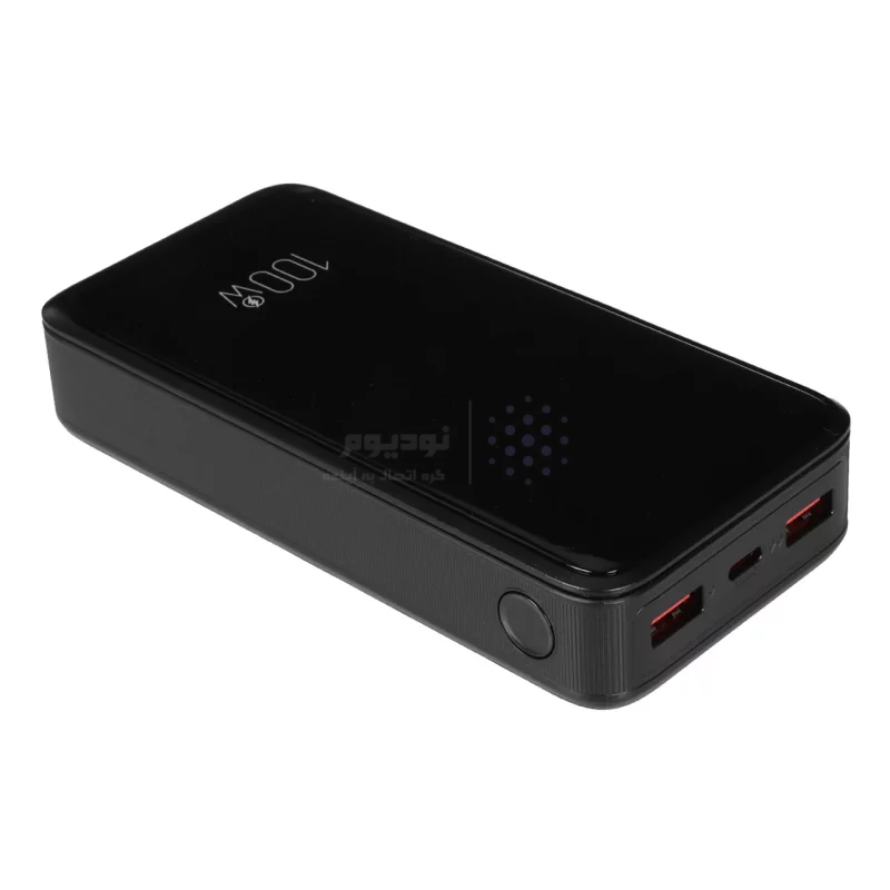 پاوربانک (PD و فست شارژ) Hatron 20000mAh مدل HPB2055G 100W - مشکی - تصویر 5