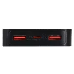 پاوربانک (PD و فست شارژ) Hatron 20000mAh مدل HPB2055G 100W - مشکی - تصویر 6