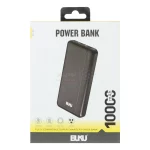 پاوربانک فست شارژ BUKU 10000mAh مدل PB-106 12W - مشکی - MMS - تصویر 4