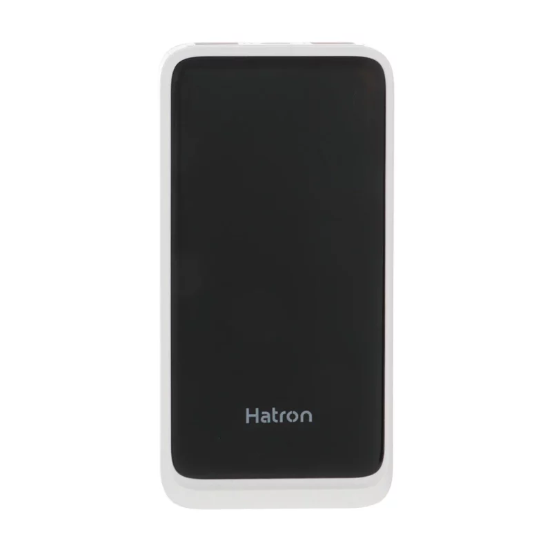 پاوربانک (PD و فست شارژ) Hatron 10000mAh مدل HPB1055G 22.5W - سفید - تصویر 2