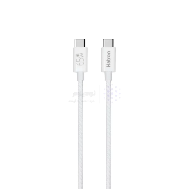 پاوربانک (PD و فست شارژ) Hatron 10000mAh مدل HPB1055G 22.5W - سفید - تصویر 8