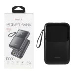 پاوربانک (PD و فست شارژ) Yesido 10000mAh مدل YP71 22.5W - مشکی (گارانتی 18 ماه تعویض نیکان همراه)