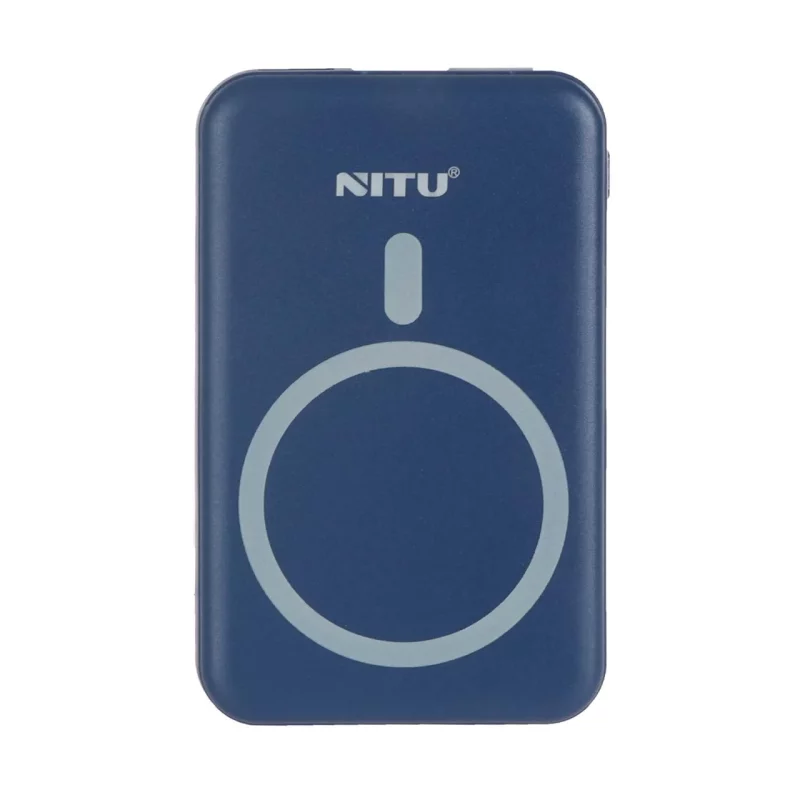 پاوربانک فست شارژ Nitu 10000mAh مدل NPB14 - آبی (گارانتی 18 ماه تعویض نیکان همراه) - تصویر 2