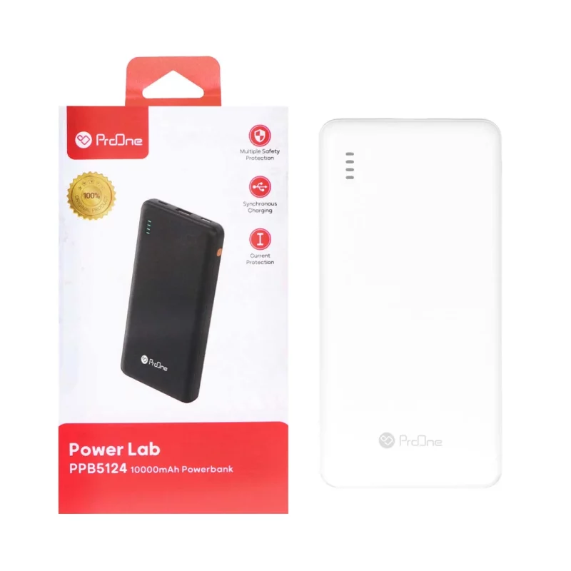 پاوربانک فست شارژ ProOne 10000mAh مدل PPB5124 (22.5 وات) - سفید (گارانتی 12 ماهه) - تصویر 2
