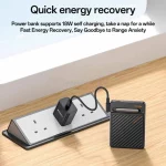 پاوربانک وایرلس (PD و فست شارژ) Yesido 5000mAh مدل YP77 20W - مشکی (گارانتی 18 ماه تعویض نیکان همراه) - تصویر 5