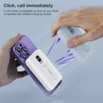 پاوربانک وایرلس PD و فست شارژ Yesido 10000mAh مدل YP45 20W دارای استند موبایل - سفید (گارانتی 18 ماه تعویض نیکان همراه) - تصویر 7