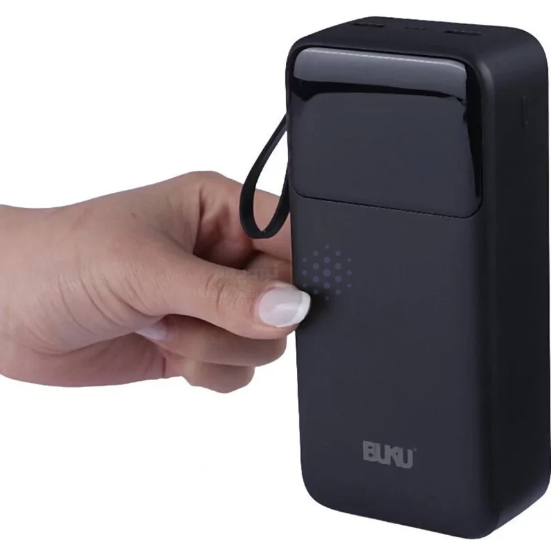 پاوربانک PD و فست شارژ BUKU 30000mAh مدل MG-G166 22.5W - مشکی - MMS (گارانتی شش ماهه YA) - تصویر 6