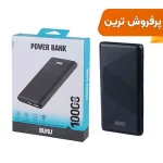 پاوربانک فست شارژ BUKU 10000mAh مدل MG-160 12W - مشکی - MMS (گارانتی شش ماهه YA)