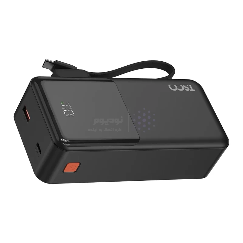 پاوربانک فست شارژ TSCO 30000mAh مدل TP 3013 22.5W - مشکی (گارانتی 12 ماهه TSCO) - تصویر 3