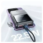 پاوربانک PD و فست شارژ Yesido 10000mAh مدل YP95 22.5W - خاکستری (گارانتی 18 ماه تعویض نیکان همراه) - تصویر 5