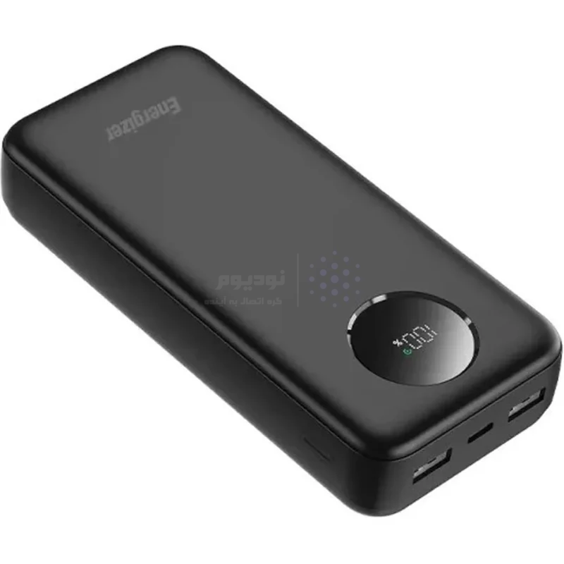 پاوربانک PD و فست شارژ Energizer 20000mAh مدل UE20090PQ 22.5W - مشکی (گارانتی متین) - تصویر 4