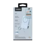پاوربانک وایرلس PD و فست شارژ UGREEN 10000mAh مدل MagFlow PB773 30W - آبی روشن (گارانتی 18 ماهه آسان پیشرو)(65958) - تصویر 7