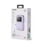 پاوربانک وایرلس PD و فست شارژ UGREEN 10000mAh مدل Uno PB764 20W - یاسی (گارانتی 18 ماهه آسان پیشرو)(45337) - تصویر 8
