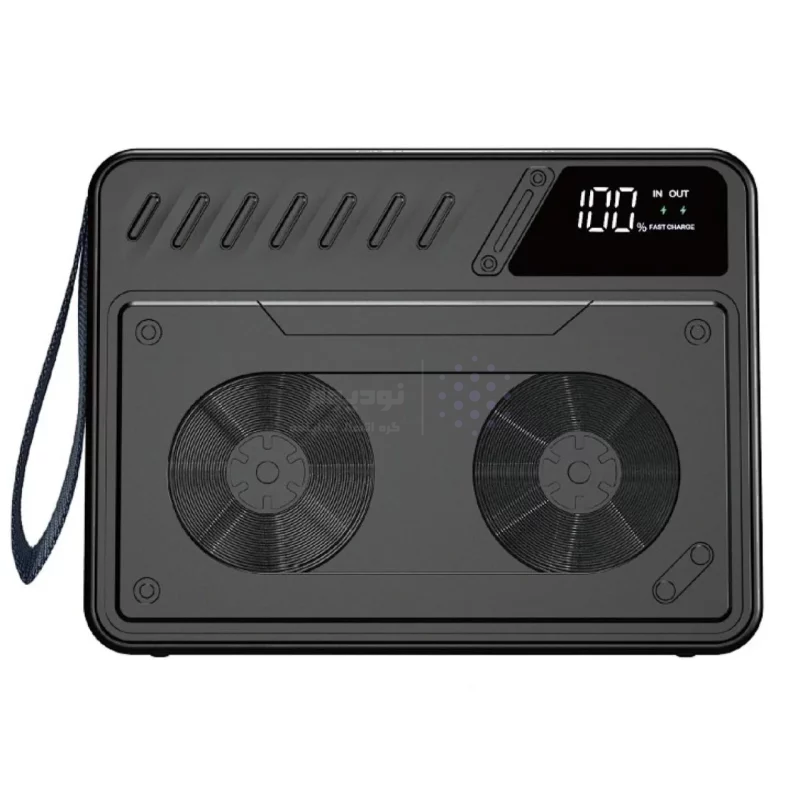 پاوربانک PD و فست شارژ Wiwu 60000Ah مدل Fantasy Wi-P058 100W - مشکی (گارانتی شش ماهه شرکتی) - تصویر 4
